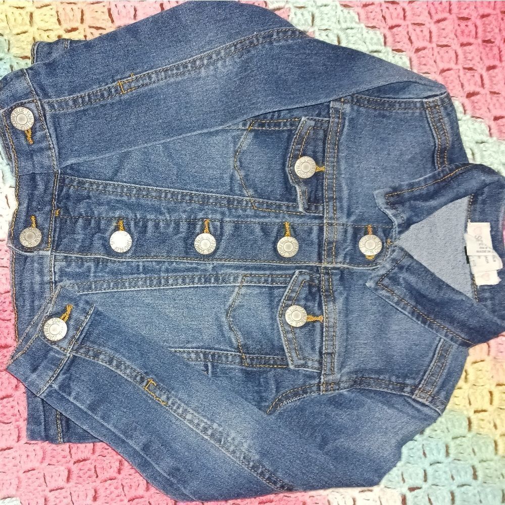 Soho Blue blue jean jacket, toddler size 5